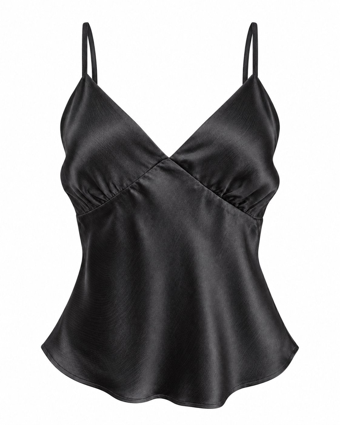 Moon Bralette Top Cupro Dark Grey