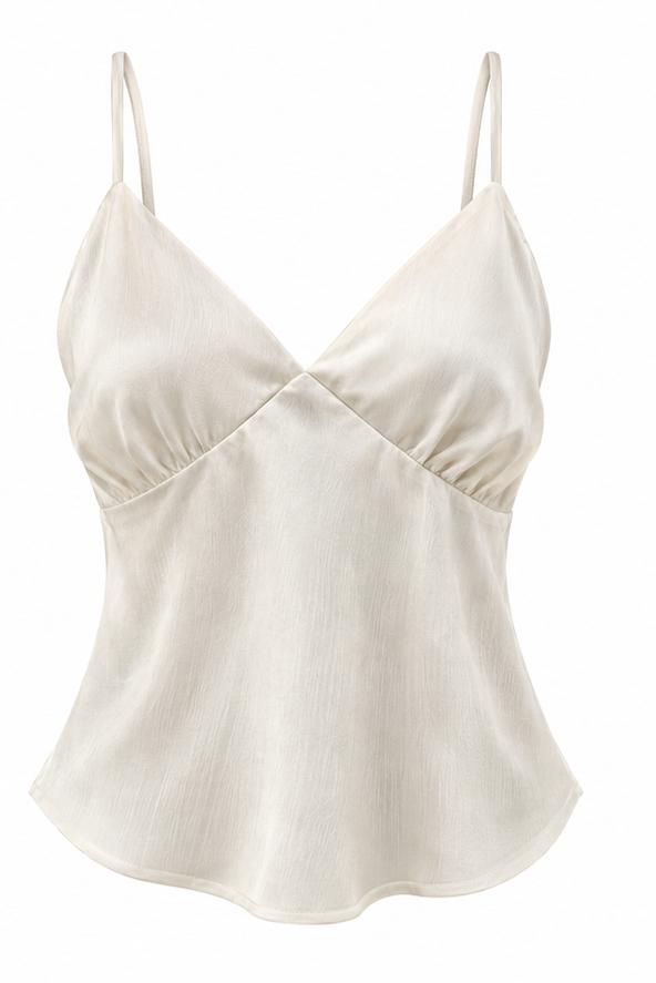 Moon Bralette Top Off White