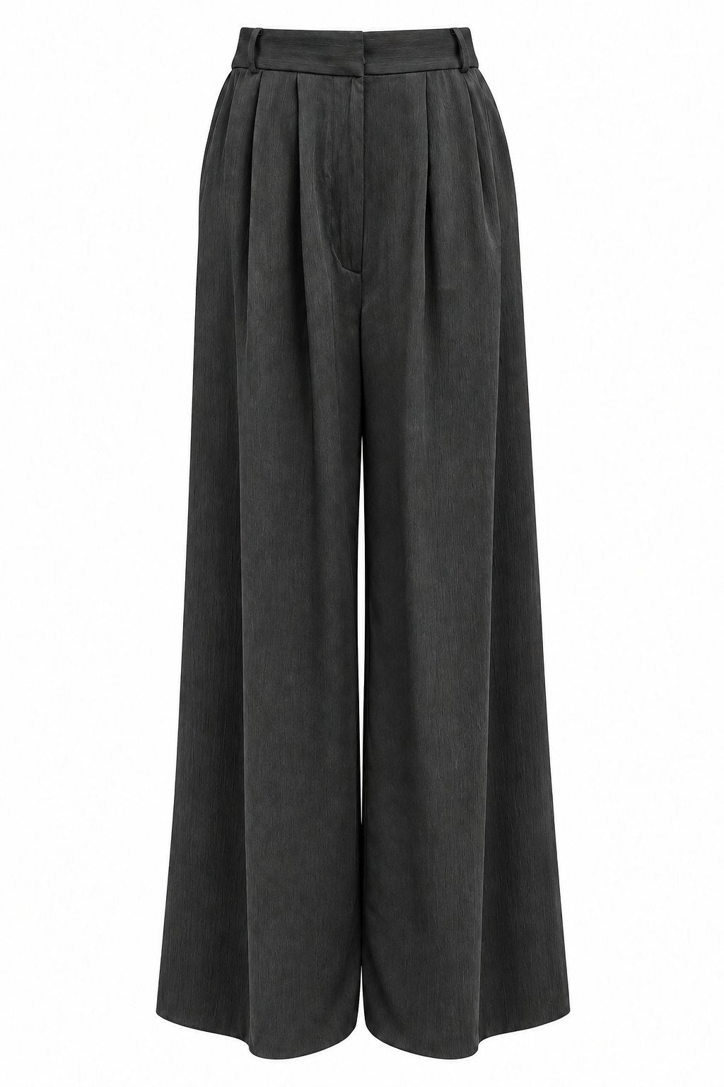 Moon Pants Cupro Dark Grey