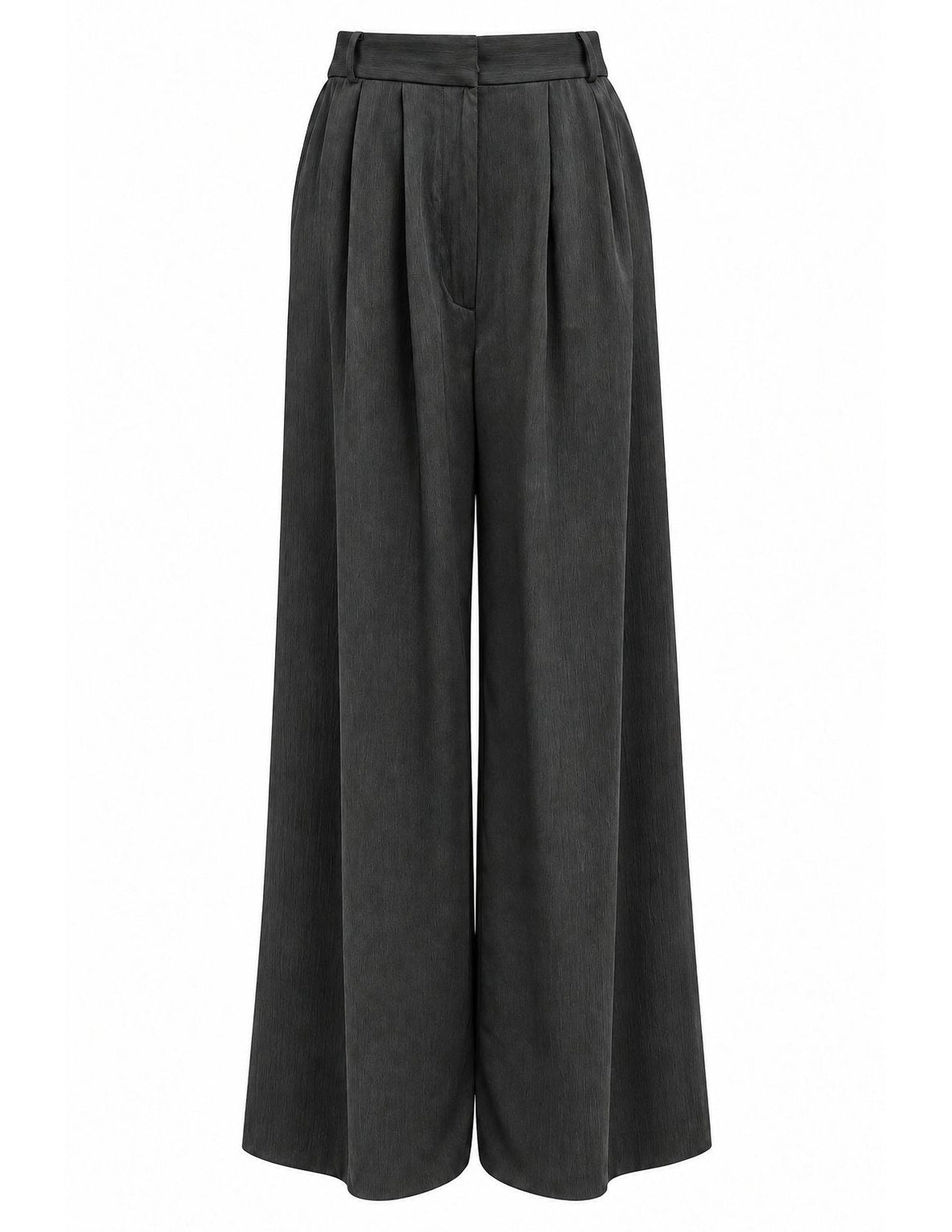 Moon Pants Cupro Dark Grey