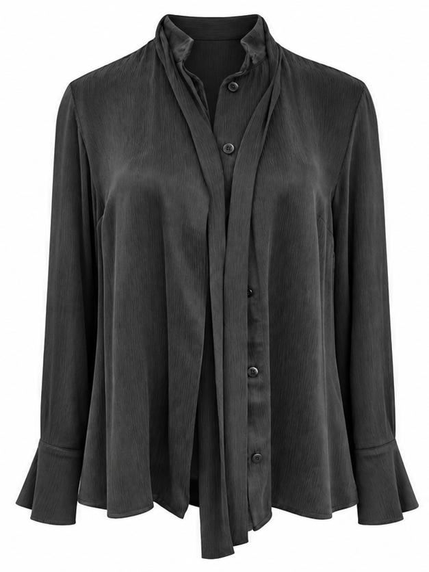 Moon Shirt Cupro Dark Grey