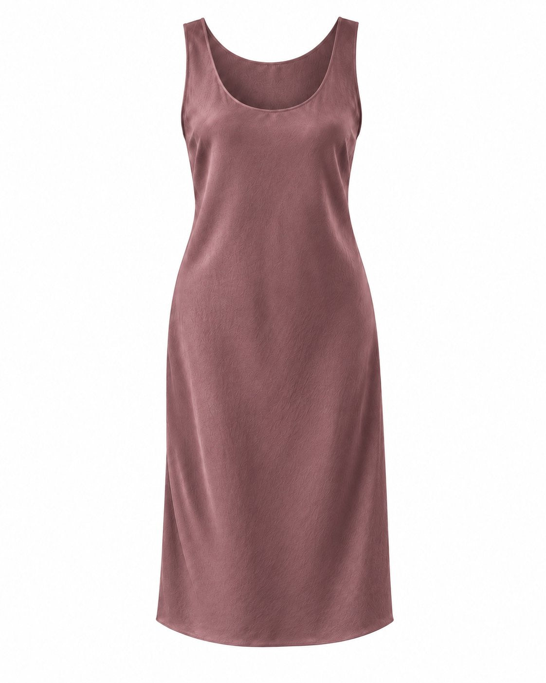 Moon Slip Dress Midi Dusty Pink