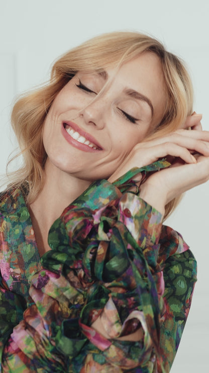 Φούστα από οργανικό βαμβάκι με ουρά λεοπάρ Luna