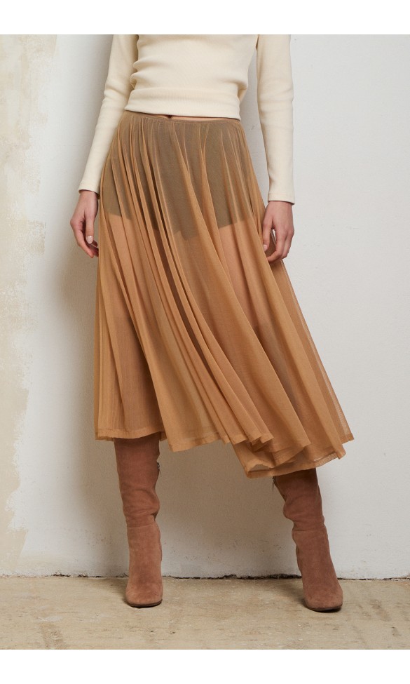 Net Skirt Brown, IRIS