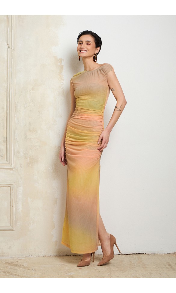 Multicoloured Dress, ALEX MESH